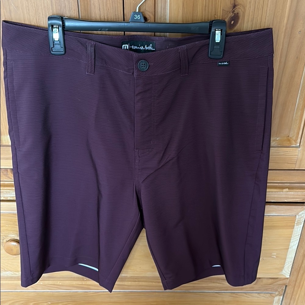 Men's Maroon Shorts NWT size 36